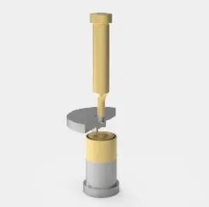 Пуклевка со специализированной оснасткой (с 3 подвижными сегментами)