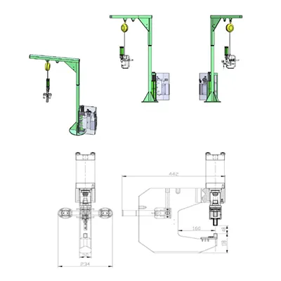 Пуклевочный пресс (4-тонный, настольный, С-образная рама)