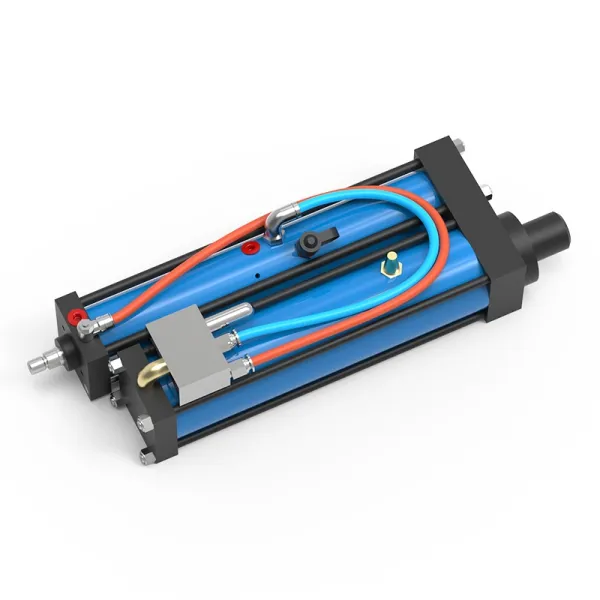 Пневмогидравлический цилиндр, серия BT