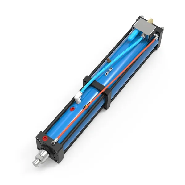 Пневмогидравлический цилиндр, серия BS