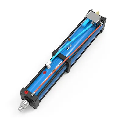 Пневмогидравлический цилиндр, серия BS