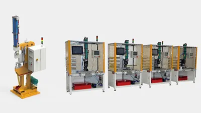 Automatic press-riveting equipment